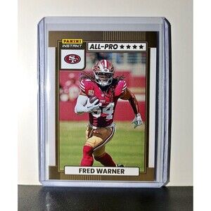 Fred Warner 2024 All-Pro Panini NFL #18 Football Card 49ers 1 of 101
